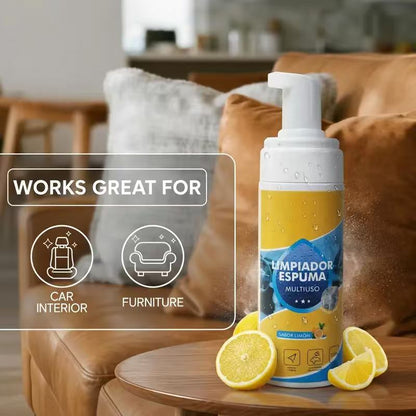 2026 New 4-in-1 Multi-Enzyme Foam Cleaner, Foam Cleaner Multi Purpose All-Purpose Deep Cleaning Powerful & Multipurpose Car Interior Foam Spray Cleaners for Car Sofa Kitchen Bathroom