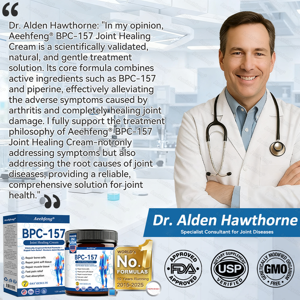 Aeehfeng® Only 6 left! Enjoy an extra 30% off! Experts recommend purchasing 4-5 pieces at once for optimal joint repair and protection. Don't wait—take the first step toward pain-free movement today!