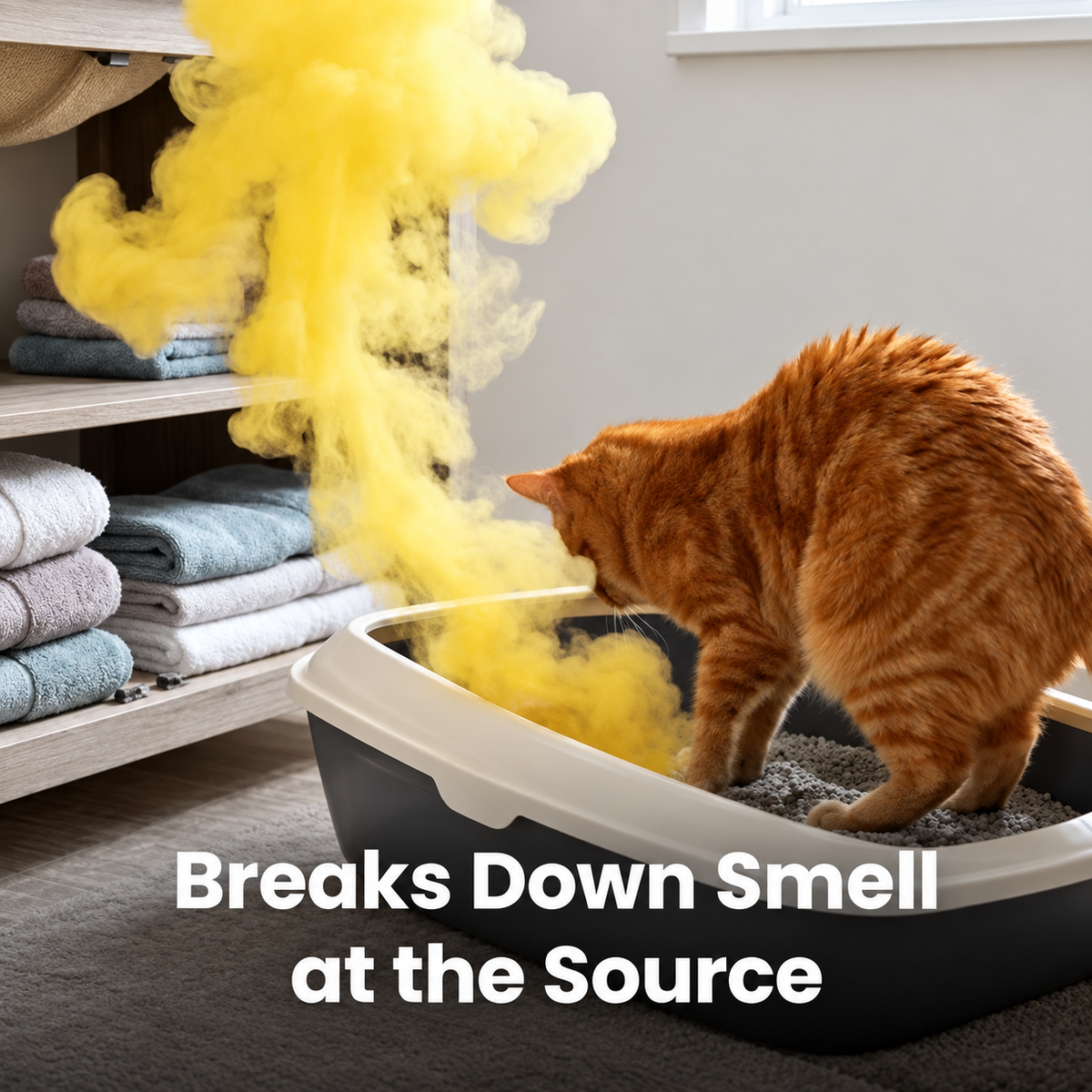 Rechargeable Pet Odor Air Deodorizer – Portable Filter-Free Odor Control