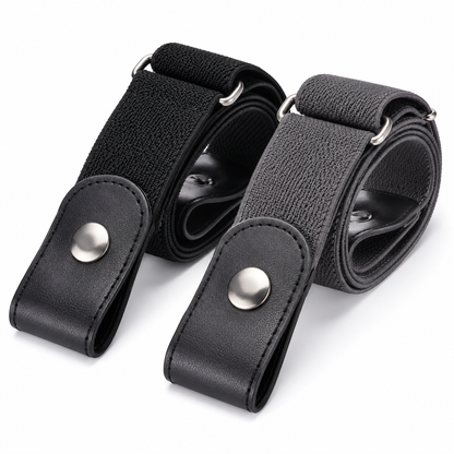 No Buckle Elastic Stretch Belts for Men and Women, Comfortable Invisible Belts for Jeans Pants🔥