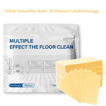Water-Soluble Floor Cleaning Sheets – Drop, Dissolve & Mop🔥