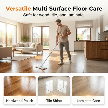 Water-Soluble Floor Cleaning Sheets – Drop, Dissolve & Mop🔥